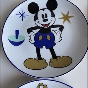 Disney Mickey & Minnie Mouse Hanukkah Celebration Appetizer Plates set o…